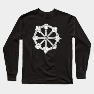 wheel of strange life Long Sleeve T-Shirt